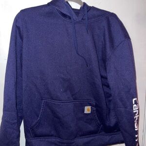 Carhartt Blue Sweatshirt Durable Workwear